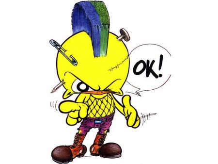 oiseau punk