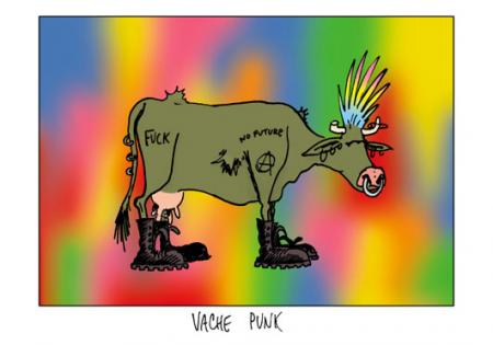 Vache punk